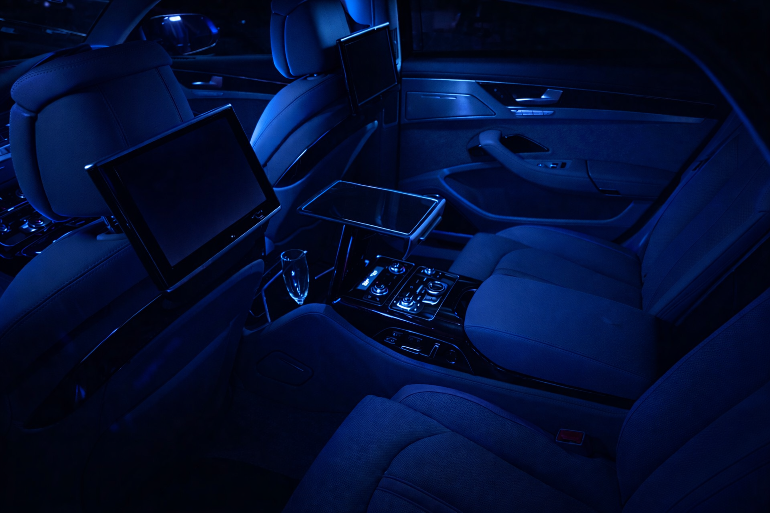 Intérieur voiture de prestige J2AJ LOC Conciergerie automobile J2AJ LOC Chauffeur privé J2AJ LOC Normandie